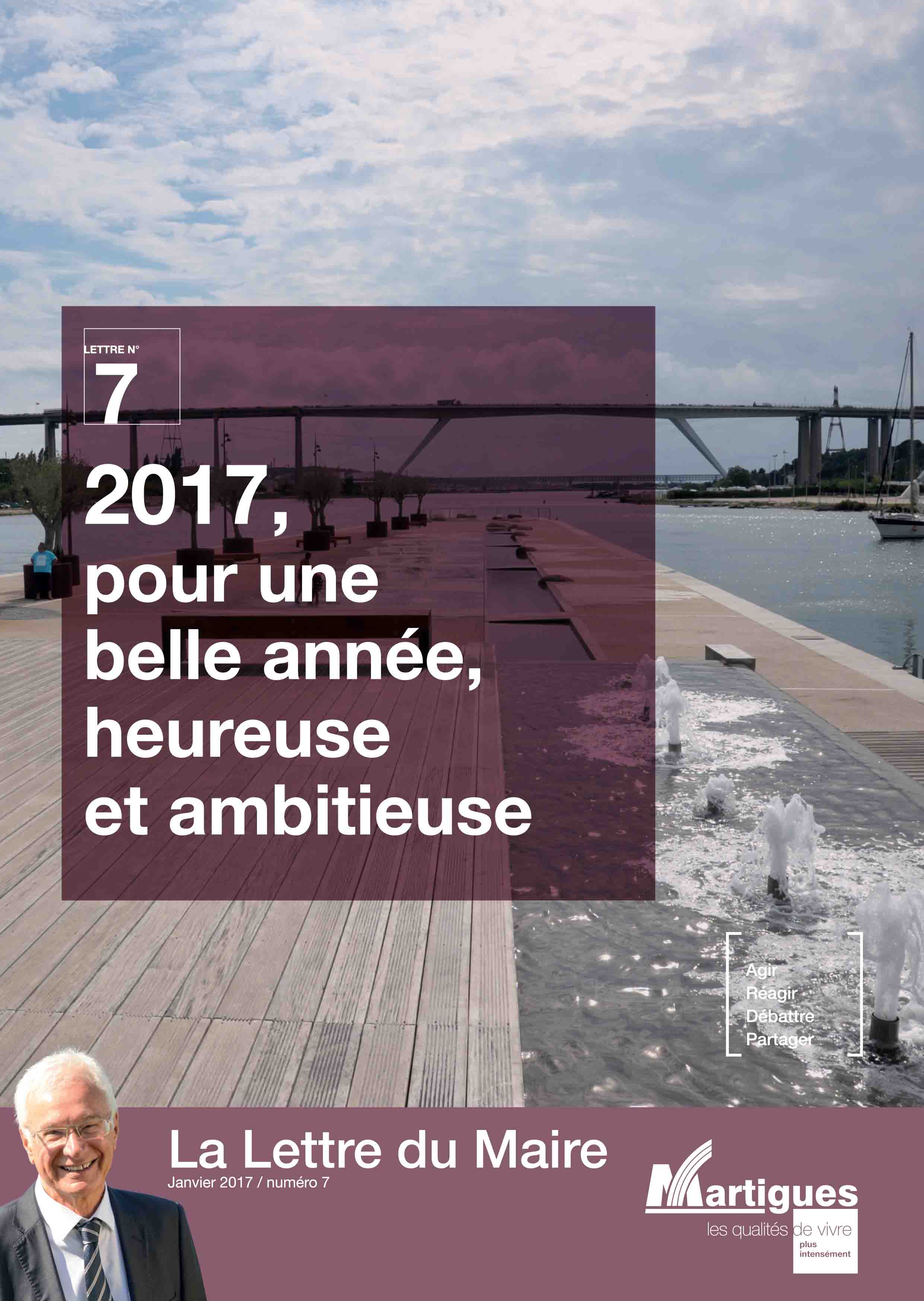 La lettre du Maire n°7 (janvier 2017) - Ville de Martigues